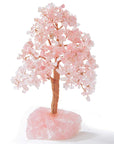 Rose Quartz Bonsai Tree of Life with 414 Crystals - Xformerz