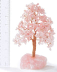 Rose Quartz Bonsai Tree of Life with 414 Crystals - Xformerz