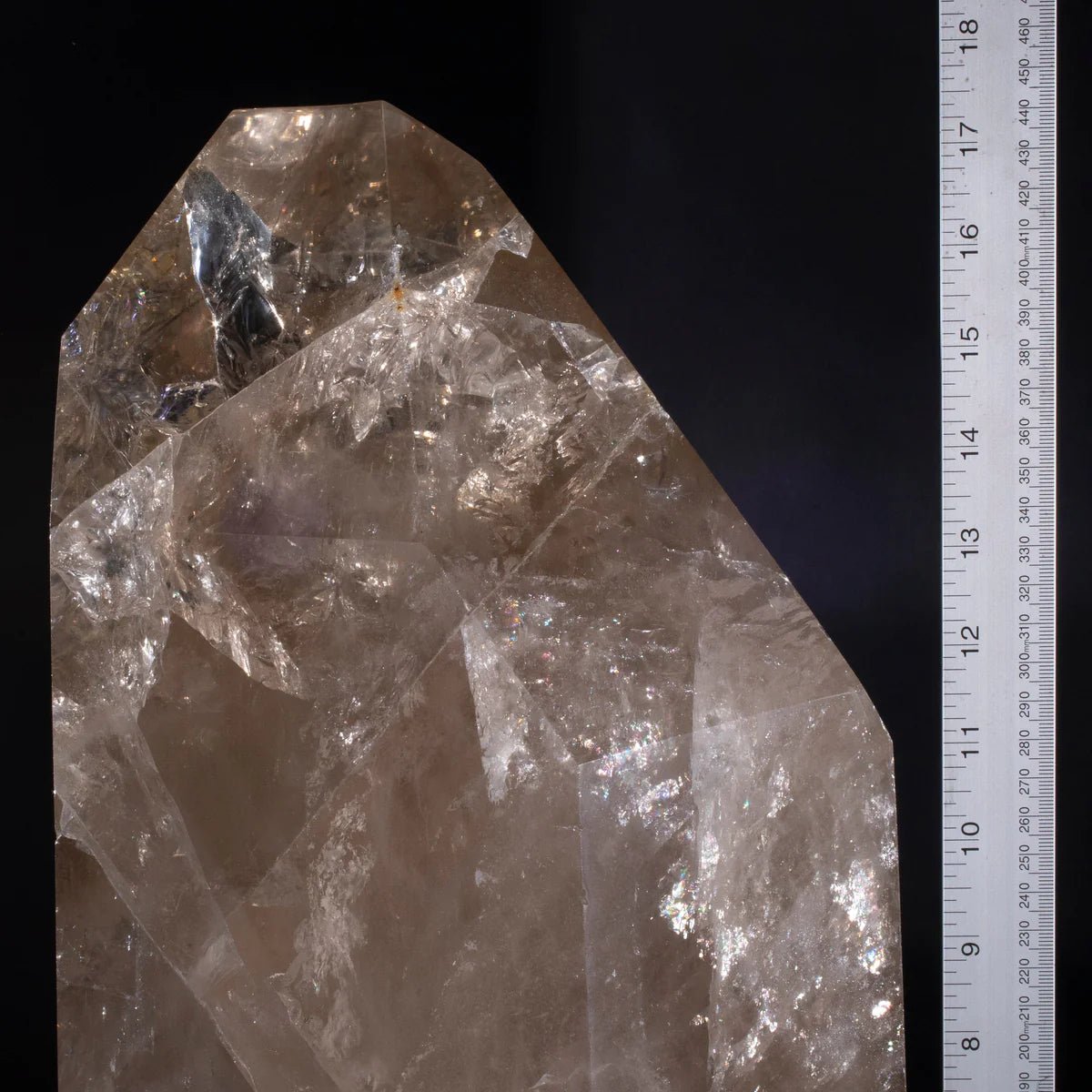 Rutilated Smoky Citrine Obelisk 18 76 lbs - Xformerz