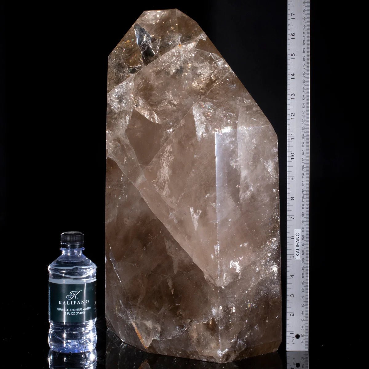 Rutilated Smoky Citrine Obelisk 18 76 lbs - Xformerz