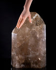 Rutilated Smoky Citrine Obelisk 18 76 lbs - Xformerz