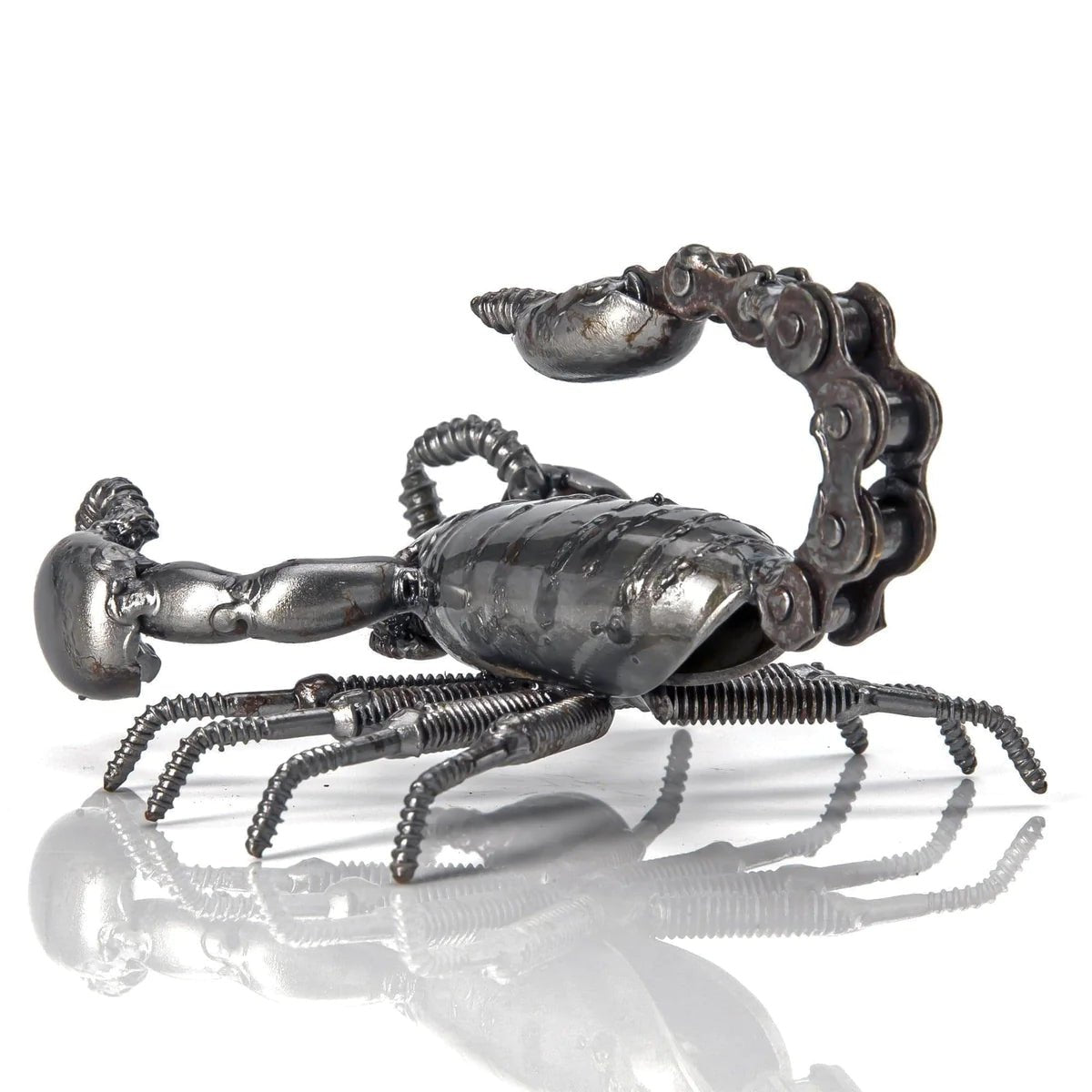 Scorpion Inspired Recycled Metal Sculpture Xformerz