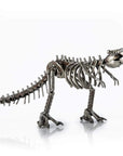 T-Rex Inspired Recycled Metal Sculpture - Xformerz