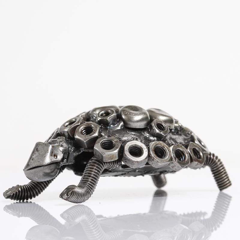 Turtle Recycled Metal Sculpture - Xformerz