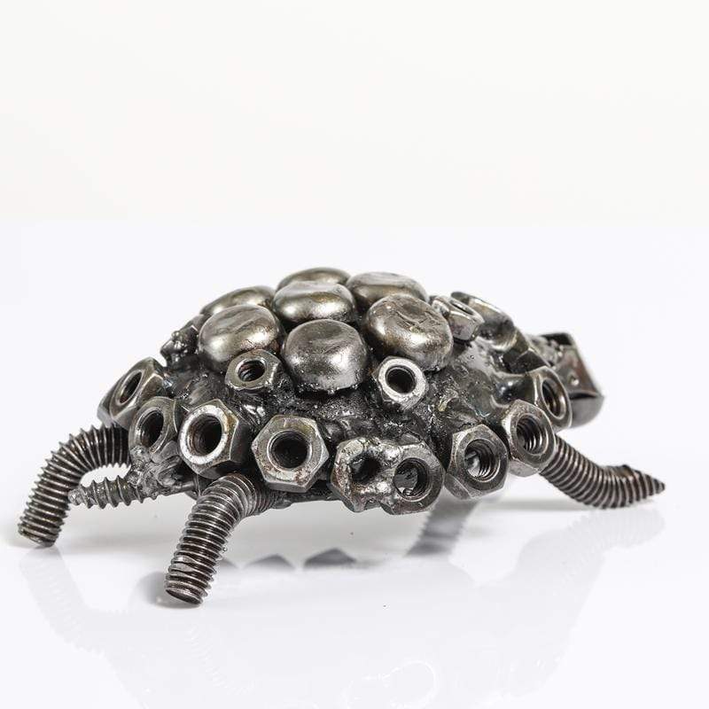 Turtle Recycled Metal Sculpture - Xformerz