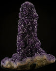 Uruguayan Amethyst Geode Specimen with Rare Stalactite Growth - Xformerz