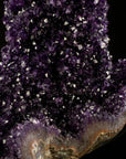 Uruguayan Amethyst Geode Specimen with Rare Stalactite Growth - Xformerz