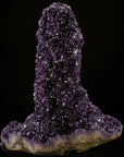 Uruguayan Amethyst Geode Specimen with Rare Stalactite Growth - Xformerz