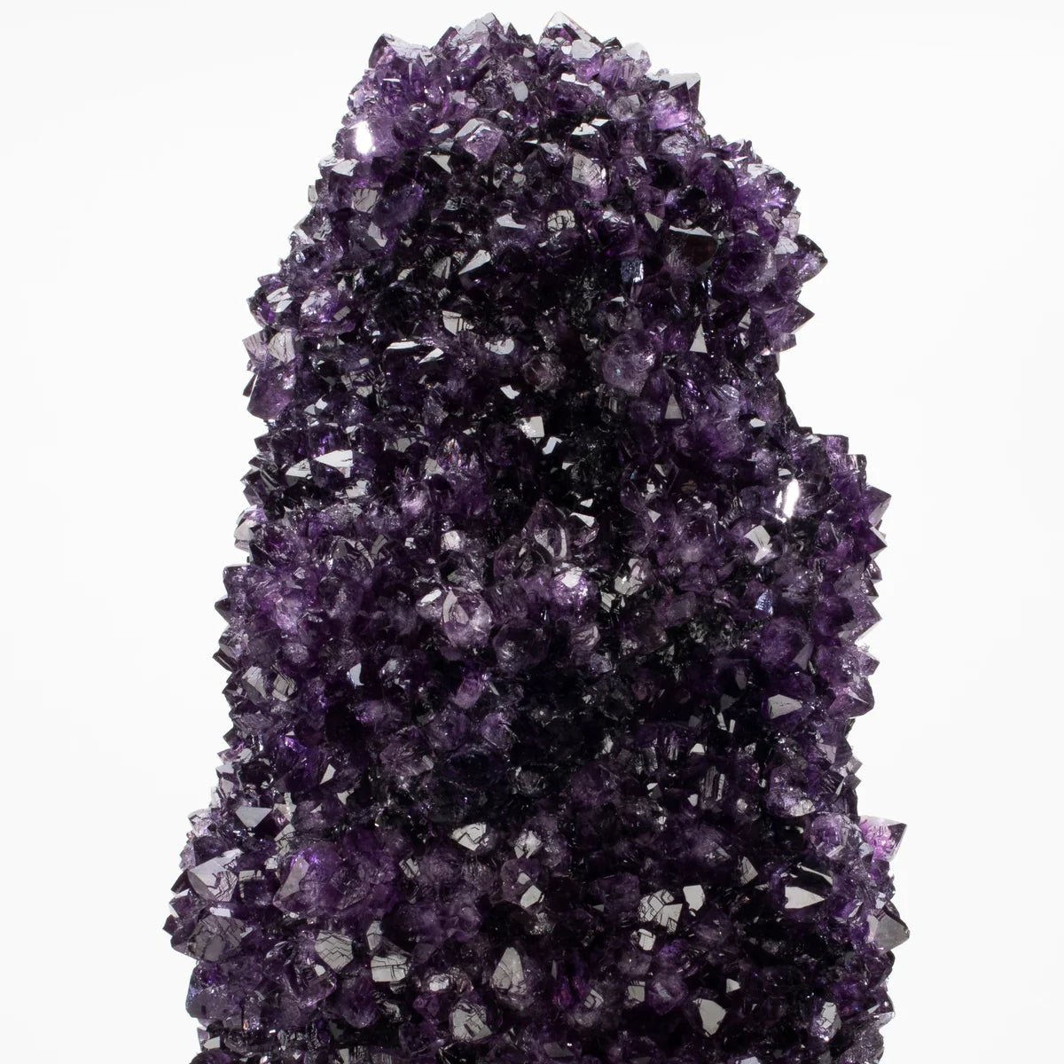 Uruguayan Amethyst Geode Specimen with Rare Stalactite Growth - Xformerz