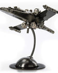 X-Wing Inspired Recycled Metal Sculpture - Xformerz